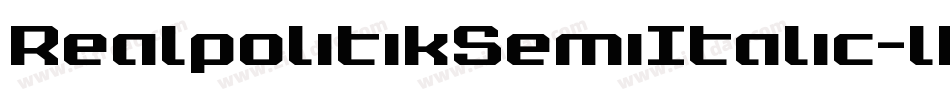 RealpolitikSemiItalic-l1nD字体转换 RealpolitikSemiItalic-l1nD字体转换