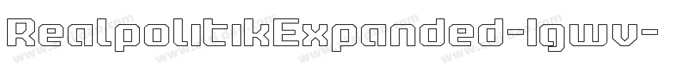 RealpolitikExpanded-1gwv字体转换 RealpolitikExpanded-1gwv字体转换