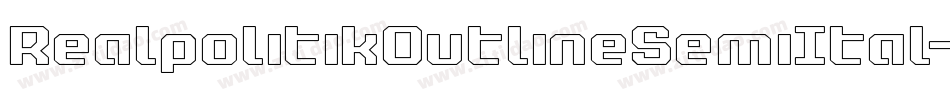 RealpolitikOutlineSemiItal-MKaP字体转换