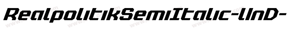 RealpolitikSemiItalic-l1nD字体转换 RealpolitikSemiItalic-l1nD字体转换