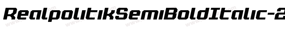 RealpolitikSemiBoldItalic-2omo字体转换 RealpolitikSemiBoldItalic-2omo字体转换