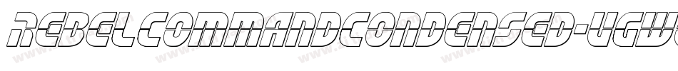 RebelCommandCondensed-VGWqz字体转换