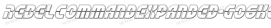 RebelCommandExpanded-GO6Kq字体转换