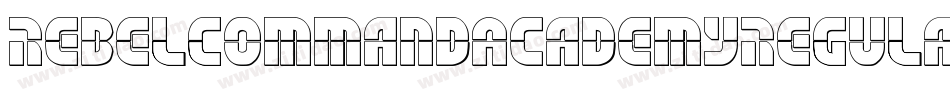 RebelCommandAcademyRegular-ALJwL字体转换