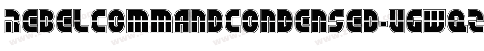 RebelCommandCondensed-VGWqz字体转换