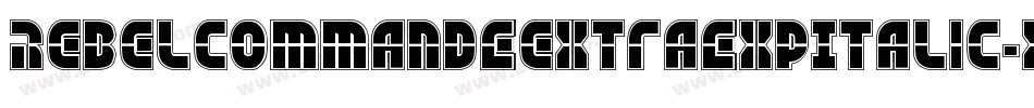 RebelCommandEextraExpItalic-X3Zqj字体转换