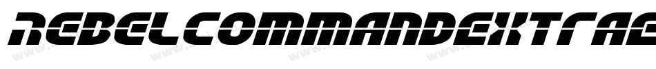 RebelCommandExtraExpanded-L3J8D字体转换