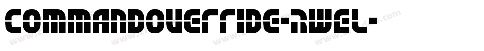 CommandOverride-RWEl字体转换