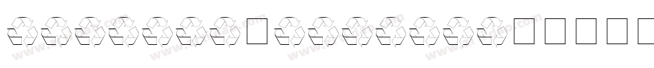 Recycle-Reverse字体转换