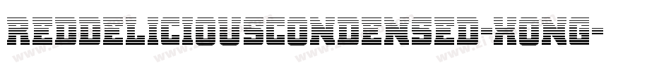 RedDeliciousCondensed-XOnG字体转换 RedDeliciousCondensed-XOnG字体转换