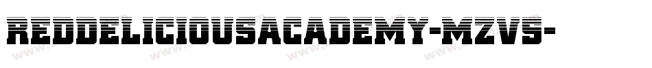 RedDeliciousAcademy-mzv5字体转换 RedDeliciousAcademy-mzv5字体转换