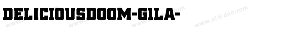 DeliciousDoom-G1La字体转换