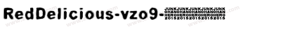 RedDelicious-vzo9字体转换