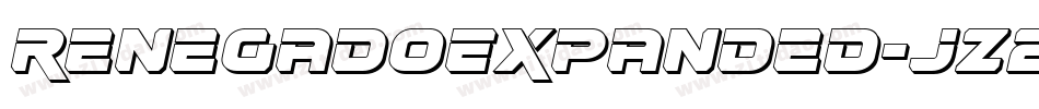 RenegadoExpanded-jz27字体转换