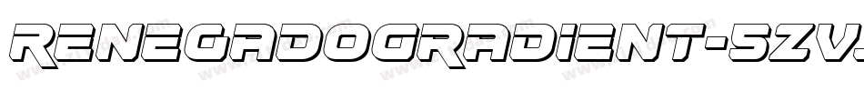 RenegadoGradient-5ZVj字体转换