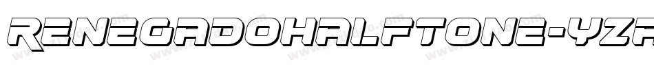 RenegadoHalftone-yzaZ字体转换
