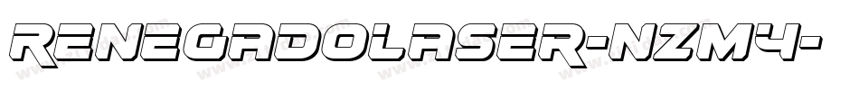 RenegadoLaser-nzm4字体转换
