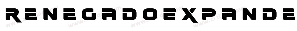 RenegadoExpanded-jz27字体转换