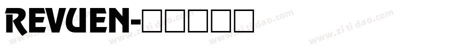 REVUEN字体转换