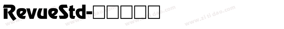 RevueStd字体转换