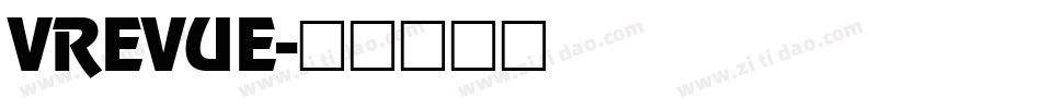VREVUE字体转换