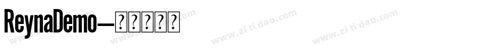 ReynaDemo字体转换