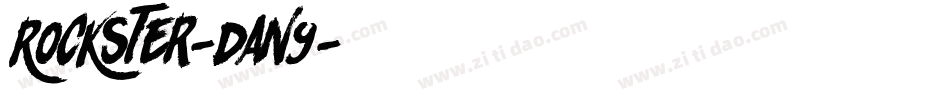 Rockster-DAn9字体转换