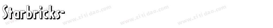 Starbricks字体转换