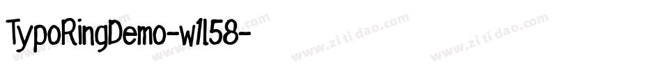 TypoRingDemo-w1l58字体转换
