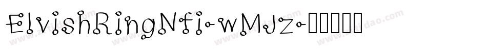 ElvishRingNfi-wMJz字体转换