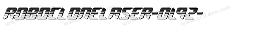 RoboCloneLaser-oL9z字体转换