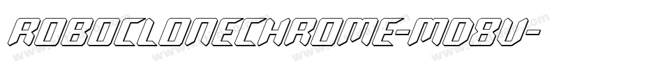 RoboCloneChrome-md8v字体转换