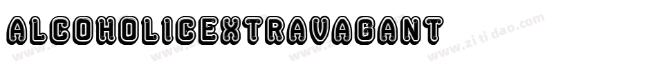 AlcoholicExtravagant字体转换 AlcoholicExtravagant字体转换