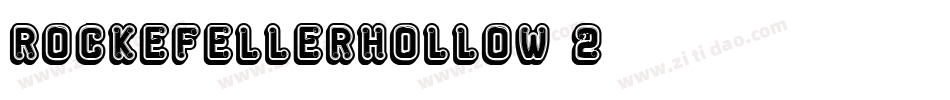 RockefellerHollow-2字体转换
