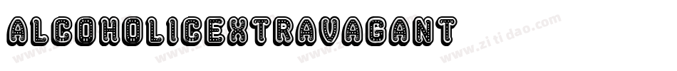 AlcoholicExtravagant字体转换 AlcoholicExtravagant字体转换
