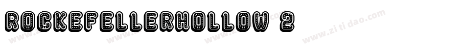 RockefellerHollow-2字体转换