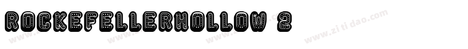 RockefellerHollow-2字体转换