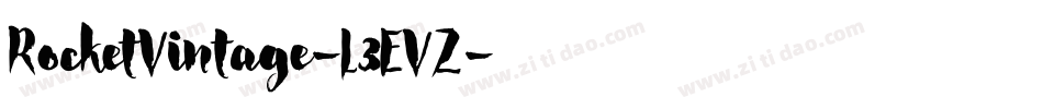 RocketVintage-L3EVZ字体转换