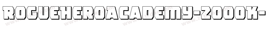 RogueHeroAcademy-2OOoK字体转换