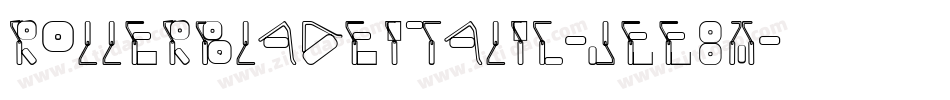 RollerBladeItalic-jEE8M字体转换