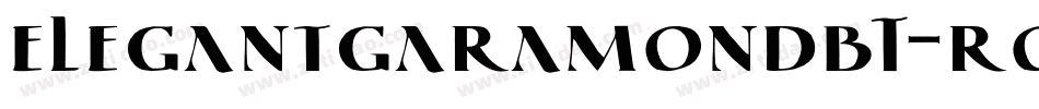 ElegantGaramondBT-Roman字体转换