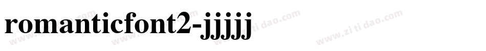 romanticfont2字体转换