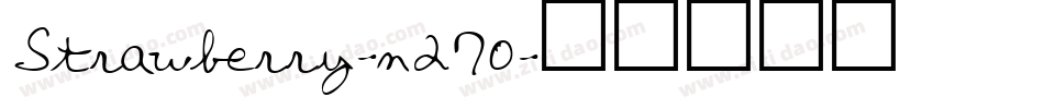 Strawberry-n270字体转换