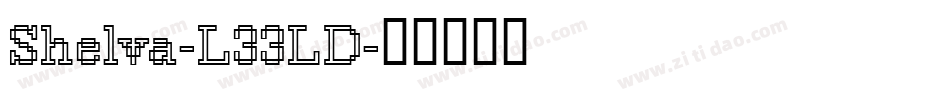 Shelva-L33LD字体转换