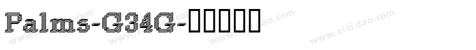Palms-G34G字体转换