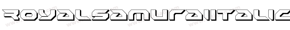 RoyalSamuraiItalic-xmEr字体转换 RoyalSamuraiItalic-xmEr字体转换
