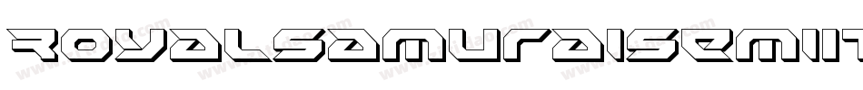 RoyalSamuraiSemiItalic-jlwG字体转换