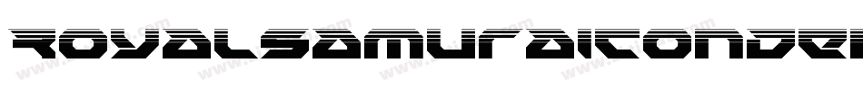 RoyalSamuraiCondensed-0XZP字体转换 RoyalSamuraiCondensed-0XZP字体转换
