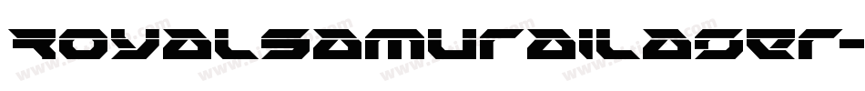 RoyalSamuraiLaser-pYX1字体转换 RoyalSamuraiLaser-pYX1字体转换