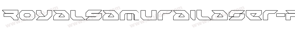 RoyalSamuraiLaser-pYX1字体转换 RoyalSamuraiLaser-pYX1字体转换